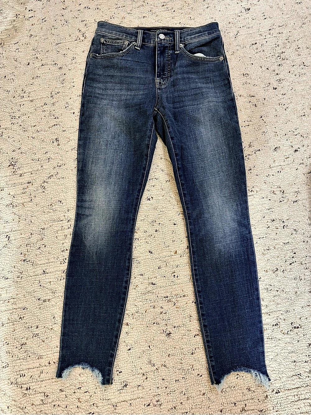 Lucky Brand Ankle Skinny Jeans in Blue Size 4
